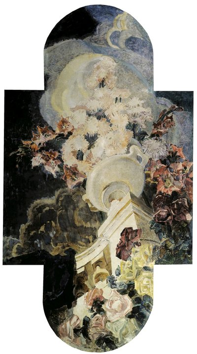 菊、1894年。 作： Mikhail Aleksandrovich Vrubel