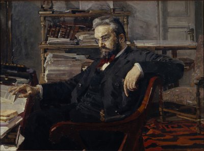 コンスタンティン・ドミトリエビッチ・アルティブシェフの肖像1849-1901、1897 作： Mikhail Aleksandrovich Vrubel