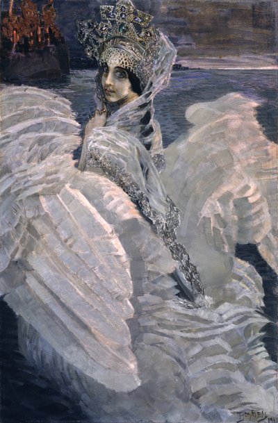 白鳥姫、1900 作： Mikhail Aleksandrovich Vrubel