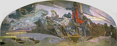 夢の王女遠い王女1896 作： Mikhail Aleksandrovich Vrubel