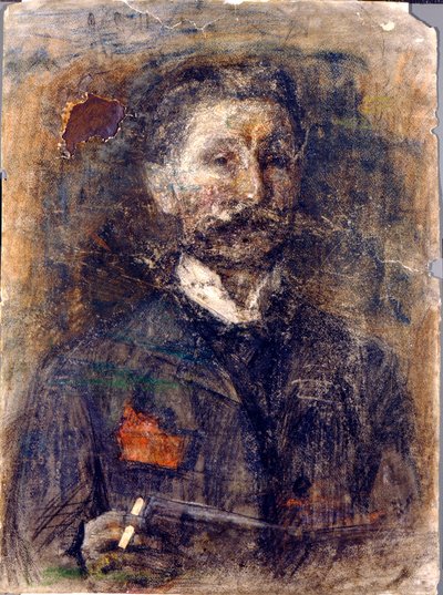自画像、1904。 作： Mikhail Aleksandrovich Vrubel