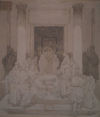 ジョセフとマリアの婚約 作： Mikhail Aleksandrovich Vrubel