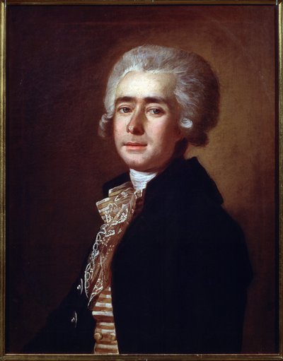 作曲家ドミトロ・ボルトニャンスキー (1751-1825) の肖像 (作曲家ドミトリー・ボルトニャンスキーの肖像)。 ミハイル・イワノビッチ・ベルスキー (1753-1794) の絵画。 キャンバスに油彩、65.7 x 52.3 cm 作： Mikhail Ivanovich Belsky