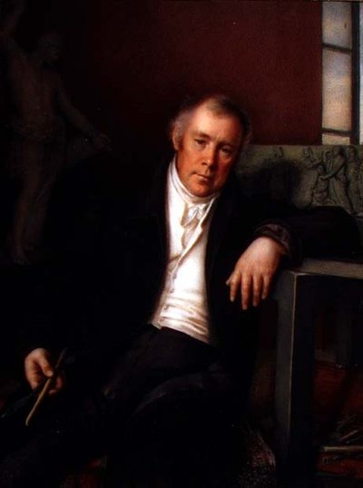 ヴァシリー・イヴァノヴィッチ・デムート・マリノフスキー（1779-1846）の肖像 1830年（水彩・ガッシュ・紙） 作： Mikhail Ivanovich Terebenev