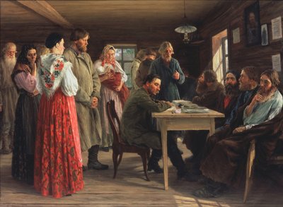 平和の正義、1888 作： Mikhail Ivanovich Zoshchenko