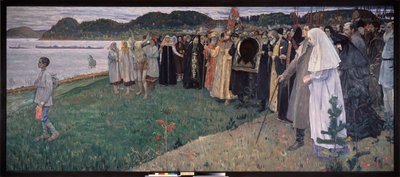 ロシアでは人気のソウル（ロシアではThe Folk Soul）。 Mikhail Vasilyevich Nesterov (1862-1942) の絵画、キャンバスに油彩 作： Mikhail Vasilievich Nesterov