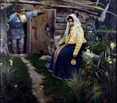 The Love Potion par Nesterov, Mikhail Vasilyevich (1862-1942) 作： Mikhail Vasilievich Nesterov