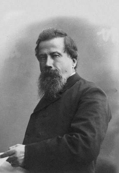 作曲家アミルカーレ・ポンキエッリの肖像 1834-1886. 作： Milano . Guigoni and Bossi