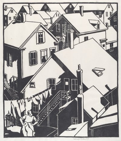 屋上 作： Mildred McMillen