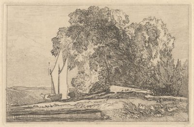 ヤレのほとりの木の研究 作： Miles Edmund Cotman
