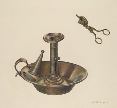 ローソク足 作： Milton Bevier