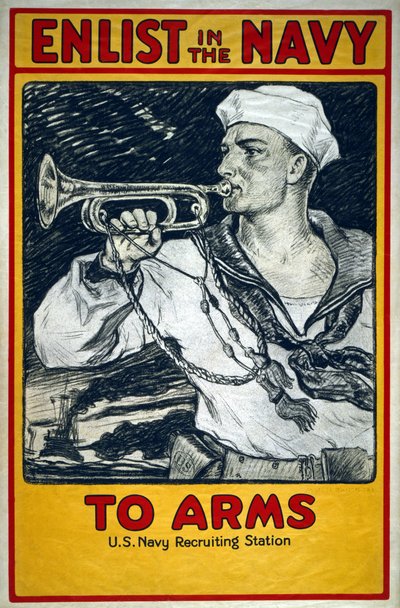 海軍に入隊する: To Arms 作： Milton Herbert Bancroft
