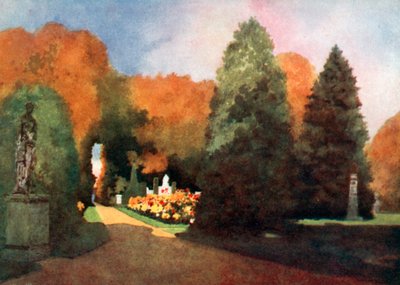 公園、フレデンスボー城 作： Mima Nixon
