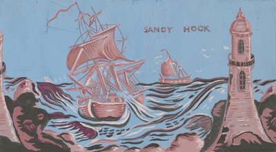 バンドボックス、c。 1938年。 作： Mina Lowry