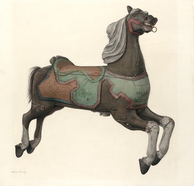 カルーセル馬 作： Mina Lowry