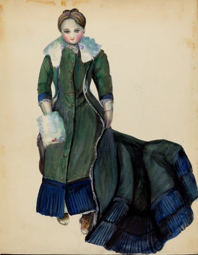 人形、c。 1936年。 作： Mina Lowry