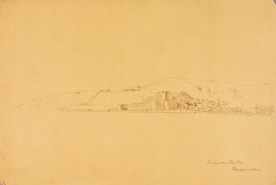 ヨーロッパの城、ダーダネルス海峡 作： Miner Kilbourne Kellogg