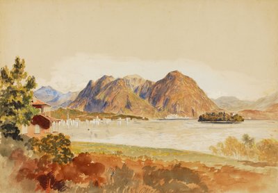 Lago Maggiore、イタリア、n.d. 作： Miner Kilbourne Kellogg