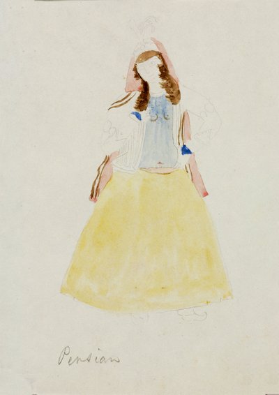 ペルシャの女性、nd 作： Miner Kilbourne Kellogg