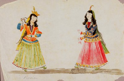 ペルシャの女性 作： 鉱夫キルボーン・ケロッグ