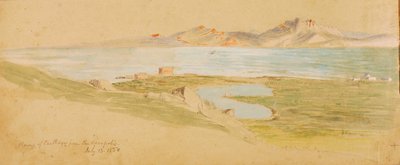 カルタゴの平原、1854 年。 作： Miner Kilbourne Kellogg