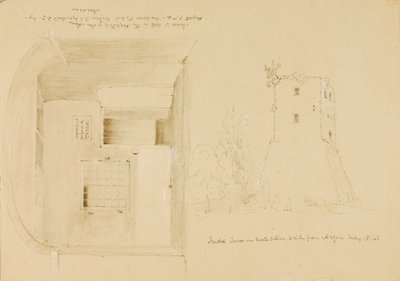 タッソの独房／封建的な塔 作： Miner Kilbourne Kellogg