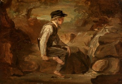 若いメカニック、カリフォルニア州。 1839年。 作： Miner Kilbourne Kellogg
