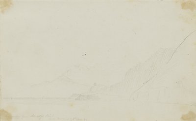 アマルフィ・ポイントからのヴェスヴィオ火山 作： Miner Kilbourne Kellogg