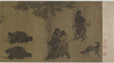 鎖で警告する 作： Ming Dynasty Chinese School