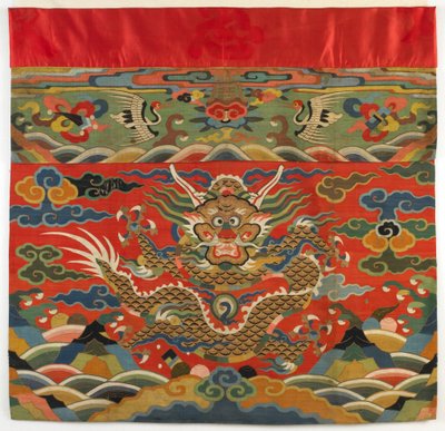祭壇正面、17世紀初頭（タペストリー織りの絹製） 作： 明代中国学校