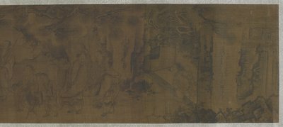 山の中の道教の不滅 作： Ming Dynasty Chinese School