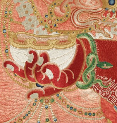 皇室刺繍シルクタンカの詳細 作： Ming Dynasty Chinese School