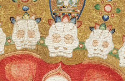 皇室刺繍シルクタンカの詳細 作： Ming Dynasty Chinese School