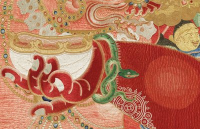 皇室刺繍シルクタンカの詳細 作： Ming Dynasty Chinese School
