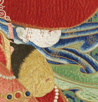 皇室刺繍シルクタンカの詳細 作： Ming Dynasty Chinese School