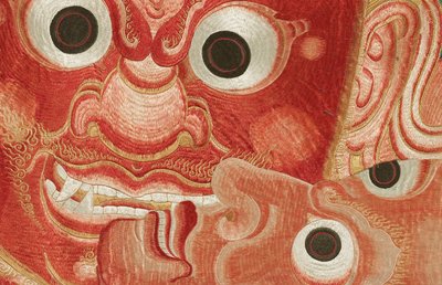 皇室刺繍シルクタンカの詳細 作： Ming Dynasty Chinese School
