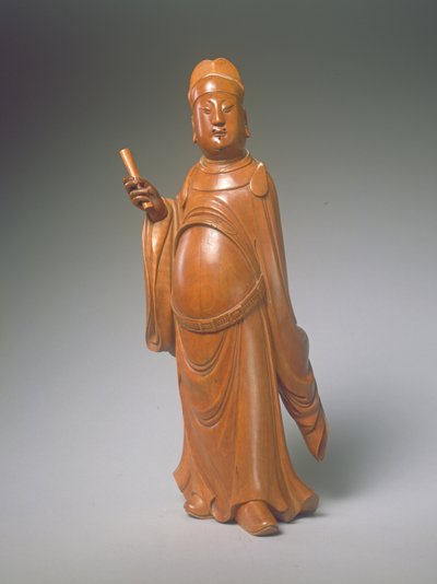 ウェン・チャンの図（ツゲ） 作： Ming Dynasty Chinese School