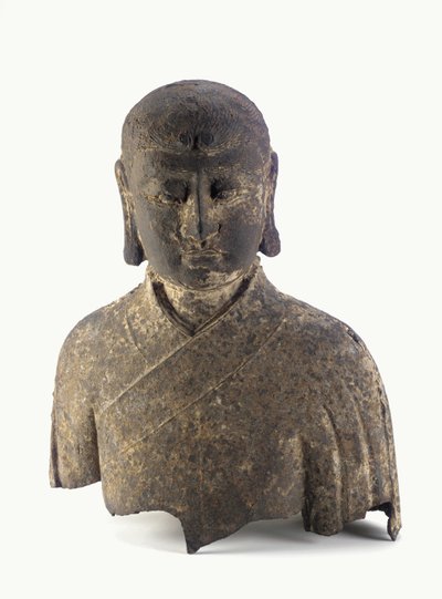 ローハンの頭と胸像（鉄） 作： Ming Dynasty Chinese School