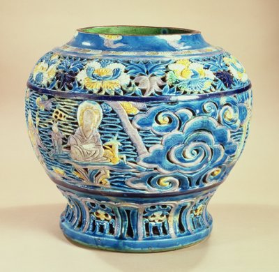 大型花瓶、明時代 作： Ming Dynasty Chinese School