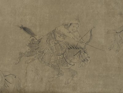 カイウェンジの監禁、14〜15世紀（紙にインク） 作： Ming Dynasty Chinese School