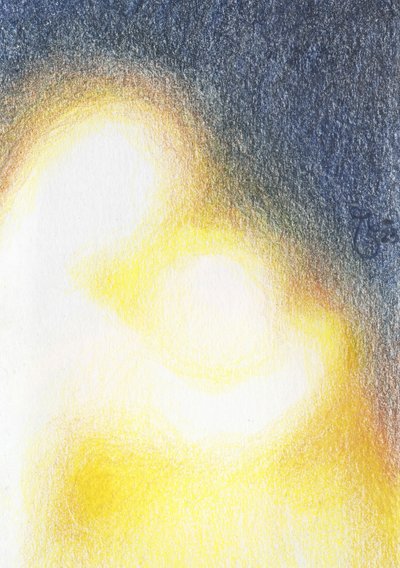柔らかな抽象的な抱擁 作： 