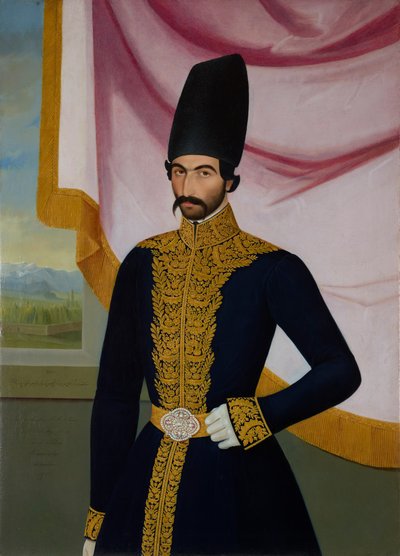 ジャラール・アル＝ディン・ミルザ、ファス＝アリ・シャー・カジャールの息子 作： Mirza Abolhassan Khan Ghaffari