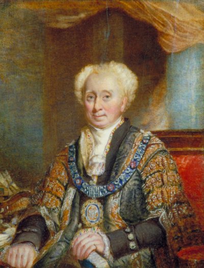 「ジョン・コーワン卿、市長1837年」、1838年 作： Miss Hibbert