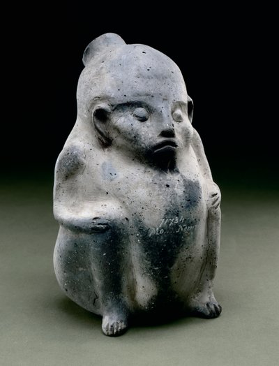 人間の有効な血管、1100-1300（セラミック） 作： Mississippian culture