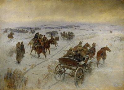 イェゴリクスカヤの戦い、1928～1929 年 作： Mitrofan Borisovich Grekov
