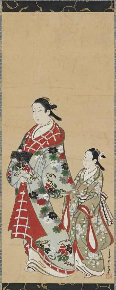 湯所 案ｄ へｒ 運でｒｓつｄｙ 禿、 江戸 ペリオｄ、 １６１５ー１８６８。 作： Miyagawa Choki