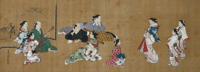 エンターテインメントシーン 作： Miyagawa Chōshun