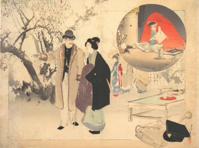 てぇ で門 後ＬＤ 金色 夜叉、 か。 １９０３。 作： Mizuno Toshikata