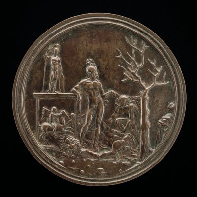 1507 年以前のゴリアテに対するダビデの勝利。 作： Moderno