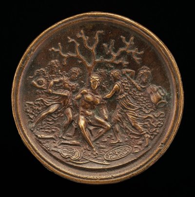 オルフェウスの死、15 世紀後半から 16 世紀初頭。 作： Moderno
